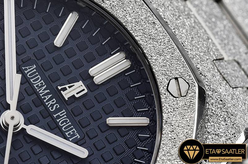 AP0511B - AP Royal Oak 37mm Frosted SSSS Blue JHF MY9015 modelleri AP0511B - AP Royal Oak 37mm Frosted SSSS Blue JHF MY9015 - 02.jpg